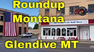 Round Up  Glendive  Montana US Highway 12 [upl. by Ronal]