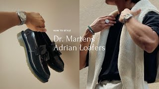 How To Syle Dr Martens Adrian Tassel Loafer [upl. by Ordnael733]