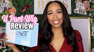 Upart Wig Amazon Unice Hair Wig Install  Review [upl. by Twedy281]