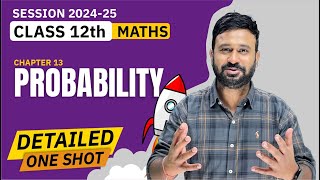 Ch 13 Probability One Shot  Class 12 Maths Ch 13 Detailed One Shot  VidyaWise [upl. by Glynas]