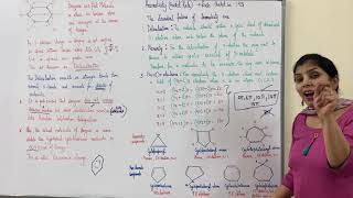 Huckel Rule for aromaticity chapter 13 class 11 [upl. by Hernardo]