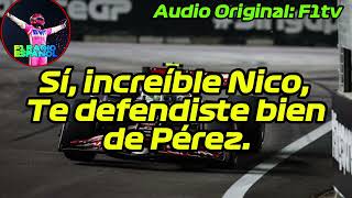 Radio Nico Hulkenberg Feliz con el Resultado Tras Finalizar P9 en el GP de Singapur F1 radio [upl. by Awuhsoj]