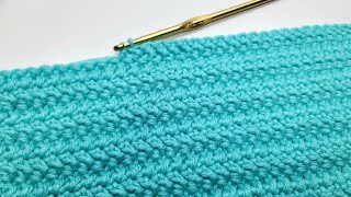 Quick and Easy Crochet Baby Blanket Pattern for Beginners  Herringbone Stitch [upl. by Reeve785]