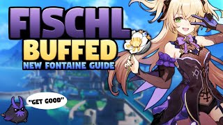 BUILD FISCHL RIGHT NOW  Updated Sub Dps Build Guide Artifacts Teams amp Tips  Genshin Impact [upl. by Brunhilde853]