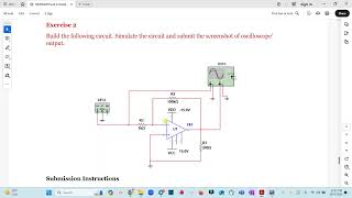 OpAmp Inverting Amplifier Design and Simulation in MultiSim  StepbyStep Guide [upl. by Hegyera]