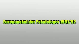 Europapokal der Pokalsieger 199192 [upl. by Derag343]