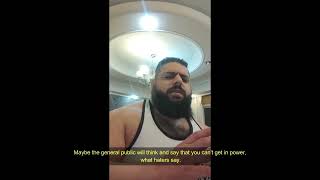 iranian hulk interview with english subtitle [upl. by Strauss]