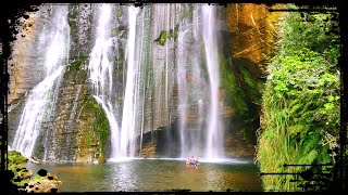 New Zealands SHINE FALLS 🇳🇿 Hawkes Bays MOST Spectacular Waterfall [upl. by Templas]