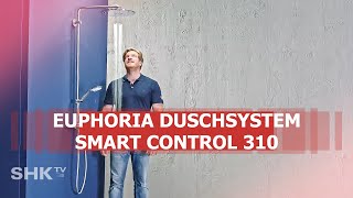 Grohe Installation EUPHORIA DUSCHSYSTEM SMART CONTROL 310  SHKTV Montage [upl. by Ardnikat]