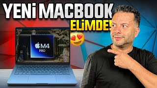 Apple MacBook Pro kutudan çıkıyor M4 Pro işlemcili canavar [upl. by Adnert]