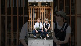 Take a photo A lovely Hiroshima couple we met in Japan streetphotography [upl. by Eilsil]