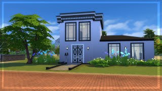 Vintage Glamour Starter Home — Speed Build  Sims 4 [upl. by Huberto]