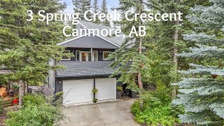 Charming Mountain Cabin in Canmore  Creekside 4Bedroom Retreat Near Downtown [upl. by Corso206]