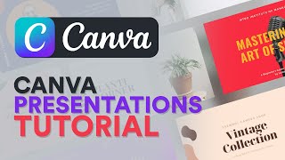 How To Create Canva Presentations 2024  Step By Step [upl. by Sral904]