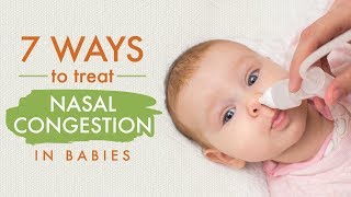 How to Treat Nasal Congestion in Babies [upl. by Popelka]