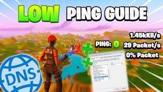 How To Get 0 Ping and 0 LATENCY In Fortnite CHAPTER 2 REMIX ✅ Lower Ping Guide [upl. by Ykcin]