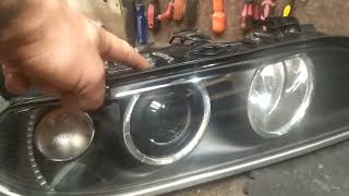 regeneracja lamp do BMW5 E39 tuning ringi motolampy 2 [upl. by Steffin610]