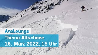 AvaLounge  Thema Altschnee [upl. by Busby]