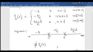 representar funciones a trozos [upl. by Jasmine]