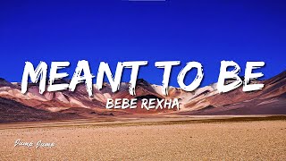 Bebe Rexha  Meant to Be feat Florida Georgia Line Official Music Video [upl. by Ahsilem]