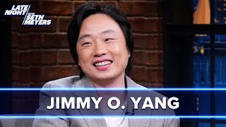 Jimmy O Yang Was Asked to Moderate an Event with Kamala Harris During a Bachelor Party Trip [upl. by Areema]