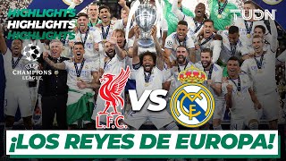 Highlights  Liverpool vs Real Madrid  UEFA Champions League 2022  FINAL  TUDN [upl. by Hanny]