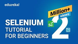 Selenium Tutorial For Beginners  What Is Selenium  Selenium Automation Testing Tutorial  Edureka [upl. by Enilecram]