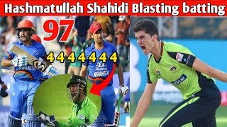 Asia cup 2018  Hashmatullah Shahidi Blasting batting Against Pakistan [upl. by Aon295]