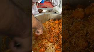 Chiken biryani😋 food streetfoodfoodvlogshortsbiryani [upl. by Haggerty]