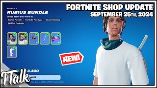 NEW RUBIUS SKIN Fortnite Item Shop September 25th 2024 Fortnite Chapter 5 [upl. by Dash]