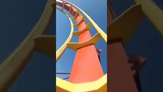 Most 😱 Dangerous Roller Coaster Ride At Imagica Theme Park shorts shortsvideo unscriptedwithkadir [upl. by Dnartreb382]