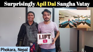 kaski 42 Fewa Tal Maa Chalpal 🤣 Phokara Explore ani Apil Dai Sangha ko Vet VLOG [upl. by Leirua]