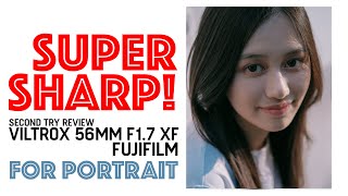 REVIEW  VILTROX AF 56MM F17 XF FOR PORTRAIT INDONESIA [upl. by Issi132]