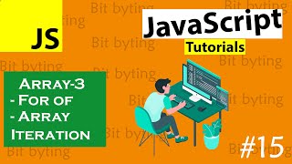 Array iteration in JS  Array  3  lecture 15 🚀😊 [upl. by Schulz]