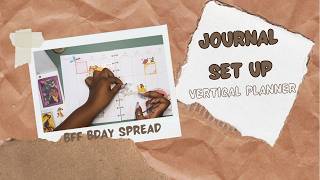 Plan with me Journal  Vertical Happy Planner Sept 1623  Lion King  BFFs Bday [upl. by Anayi]