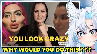 WHY DO PEOPLE RUIN THEIR FACES   Sydney Watson React [upl. by Kathrine]