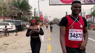 Access Bank Lagos City Marathon 2024 sport marathon boxingtraining training [upl. by Nerland117]