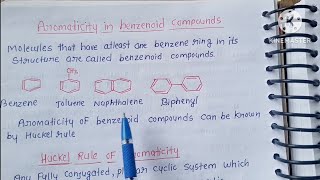 Aromaticity in Benzenoid Compounds  Antiaromatic  Non Aromatic Compounds [upl. by Barthol]