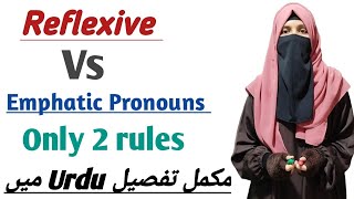 Reflexive amp Emphatic Pronouns  Difference  with examples  UrduHindi  English Grammar [upl. by Asseneg969]