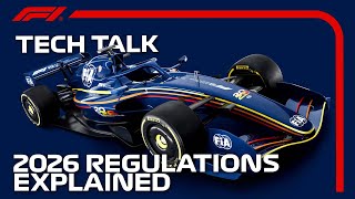 The 2026 Regulations Explained  F1 TV Tech Talk  Cryptocom [upl. by Gewirtz911]