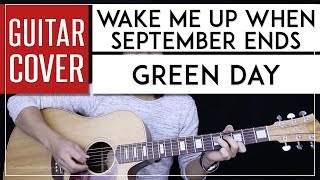 Wake Me Up When September Ends  Guitar Cover Green Day 🎸 Tabs  Chords [upl. by Einaffets]