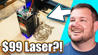 The Cheapest Laser Engraver On Amazon [upl. by Quickman]