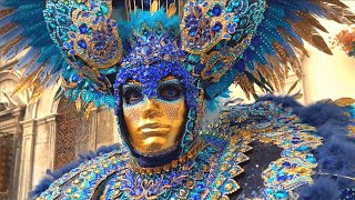 🎭 CARNEVALE DI VENEZIA 🎭 CARNAVAL DE VENISE 🎭 VENICE CARNIVAL [upl. by Adohr]