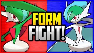 Gallade vs Mega Gallade  Pokémon Form Fight [upl. by Ahsaet]