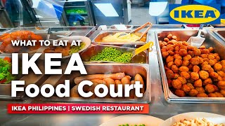 Food Tour of IKEA RESTAURANT Philippines  Budget Eats at the LARGEST Ikea in the World [upl. by Yand586]