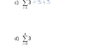 Expanding Sigma Notation [upl. by Marji]