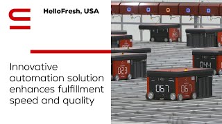 HelloFresh USA Innovative automation solution enhances fulfillment speed and quality [upl. by Rehotsirhc325]