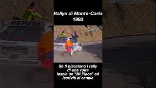 Monte Carlo 1993 Short 4 classicrally automobile rallycar [upl. by Adiuqram380]