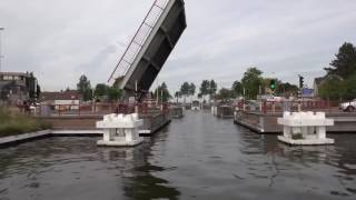 Le Boat  Belgien  Mit dem Hausboot durch Flandern ab der Basis Nieuwpoort [upl. by Ettevey]