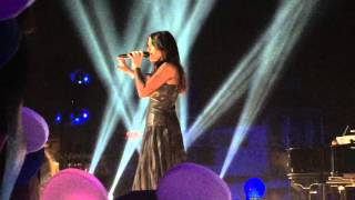 Idina Menzel Performs quotLet it Goquot at Disney California Adventure [upl. by Teillo]